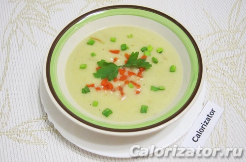 Картофельный суп-пюре особый