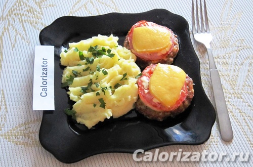 Котлеты с помидорами и сыром - как приготовить, рецепт с фото по шагам, калорийность.