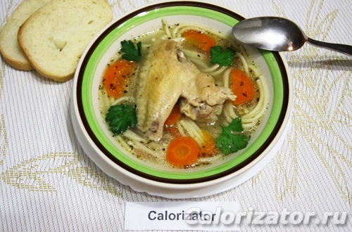 Куриный суп с морковью - как приготовить, рецепт с фото по шагам, калорийность.