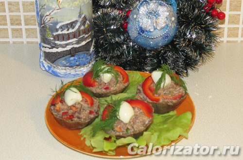 Новогодние корзиночки с тунцом - как приготовить, рецепт с фото по шагам, калорийность.