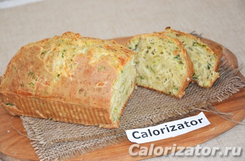 Пирог с зеленым луком и сыром