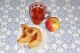 Творожные пирожки с яблочной начинкой