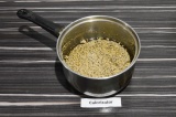 Шаг 1. Отварить зерна амаранта в воде примерно 15 минут.