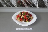 Готовое блюдо: белковый салат