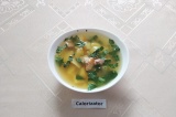 Готовое блюдо: суп из консервированного тунца