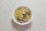 Готовое блюдо: суп из консервированной сайры