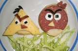 Бутерброды Angry Birds - как приготовить, рецепт с фото по шагам, калорийность.
