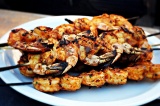 Шашлычок из креветок