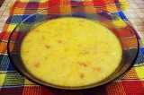 Готовое блюдо: сырный суп Охотничий