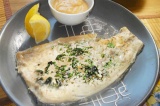 Готовое блюдо: рыба в чесночном соусе