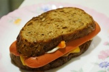 Горячий бутерброд в мультиварке