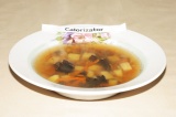 Готовое блюдо: традиционный грибной суп