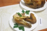 Готовое блюдо: жареная курица в соевом соусе