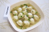 Суп с пельменями Суп с пельменями