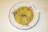 Готовое блюдо: суп овощной по-китайски