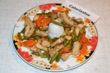 Рис с мясом и фасолью