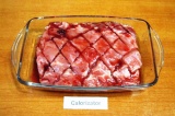 Мясо запеченное с джемом - как приготовить, рецепт с фото по шагам, калорийность.