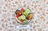 Салат с запеченными баклажанами