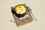 Готовое блюдо: суп с тыквой и овсянкой