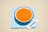 Готовое блюдо: суп из моркови и апельсинов