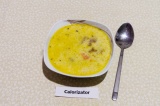 Готовое блюдо: грибной суп с плавленым сырком