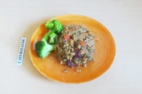 Готовое блюдо: овощное рагу с машем