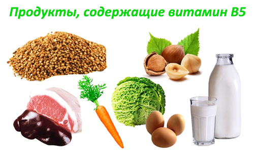 Пищевые источники витамина В5